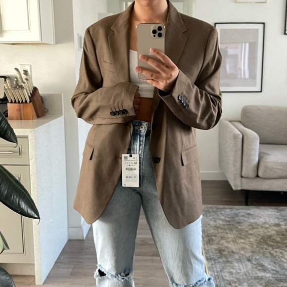 Zara Jackets & Blazers - NWT Zara oversized blazer